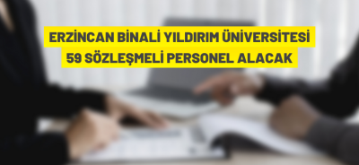 SÖZLEŞMELİ PERSONEL ALIM İLANI