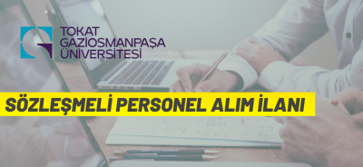 SÖZLEŞMELİ PERSONEL ALIM İLANI