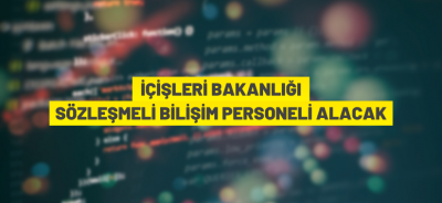SÖZLEŞMELİ PERSONEL ALIM İLANI
