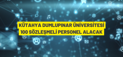 SÖZLEŞMELİ PERSONEL ALIM İLANI