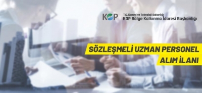SÖZLEŞMELİ UZMAN PERSONEL ALIMI