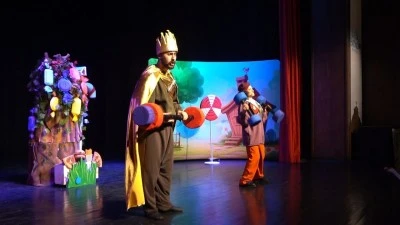 &ldquo;SPORTMEN KRAL&rdquo; &Ccedil;OCUK OYUNU SAHNELENDİ