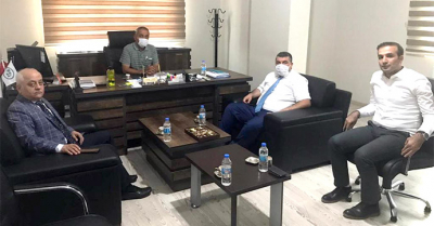 Sulama Birliğine ziyaret
