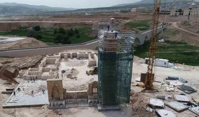 Süleyman Han Cami yeniden inşa edildi