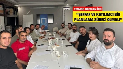 SÜRECİN TAKİPÇİSİYİZ, ACELEYE GETİRİLEMEZ