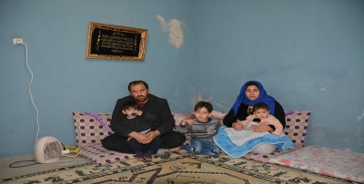 Suriyeli aile yardım bekliyor