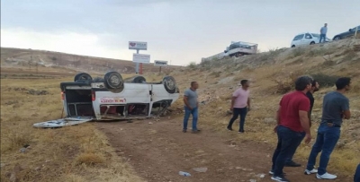 SURİYELİ İŞÇİLER KAZA GEÇİRDİ