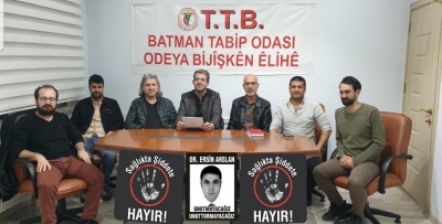 TABİPLER, ÖLDÜRÜLEN MESLEKTAŞLARINI ANDI