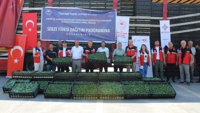 TAKE PROJESİYLE &Uuml;RETİCİYE 450 BİN FİDE