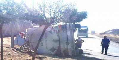 TANKER DEVRİLDİ