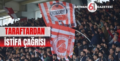 TARAFTARDAN İSTİFA ÇAĞRISI
