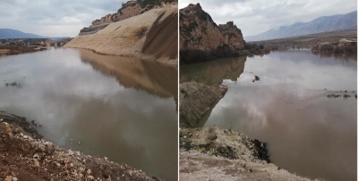 TARİHE GEÇECEK GÜN! SU HASANKEYF'E ULAŞTI