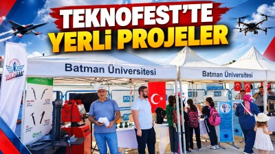 TEKNOFEST&rsquo;TE YERLİ PROJELER