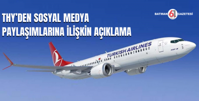 THY’DEN SOSYAL MEDYA PAYLAŞIMLARINA İLİŞKİN AÇIKLAMA