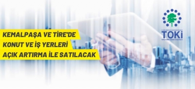 TOKİ'DEN İZMİR'DE TAŞINMAZ SATIŞI