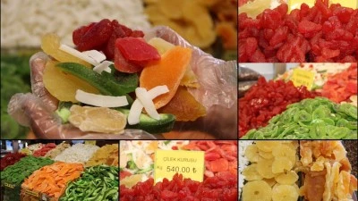 TROPİKAL KURU MEYVELER İLGİ G&Ouml;R&Uuml;YOR