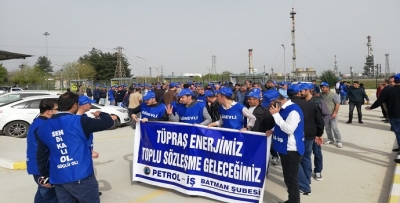 TÜPRAŞ’TA EYLEM!