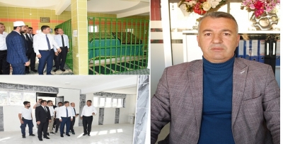 Türbe onarıldı