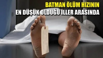 T&Uuml;RKİYE'NİN &Ouml;L&Uuml;M İSTATİSTİKLERİ BELLİ OLDU