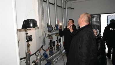 VALİ CANALP, İNCELEMELERDE BULUNDU