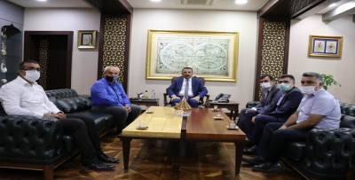 VALİ HACIBEKTAŞOĞLU’NA "HAYIRLI OLSUN" ZİYARETİ