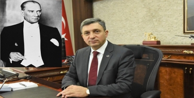 VALİ HULUSİ ŞAHİN’DEN 10 KASIM MESAJI