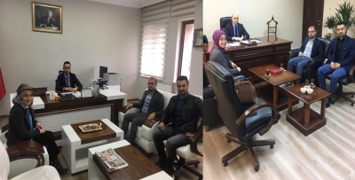 VALİ YARDIMCILARINI ZİYARET ETTİLER