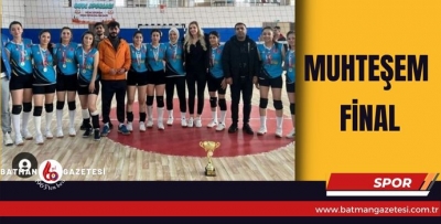 VOLEYBOL GENÇ KIZLARDA MUHTEŞEM FİNAL