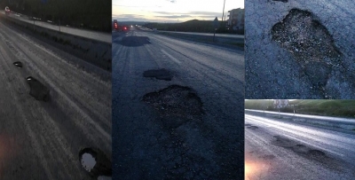 YAĞIŞ SONRASI YOLLAR KÖSTEBEK YUVASINA DÖNDÜ