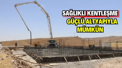 YENİ YERLEŞİM YERİNE SU DEPOSU