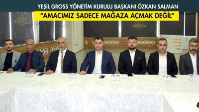 YEŞİLMARKET, YEŞİLGROSS’A DÖNÜŞTÜ