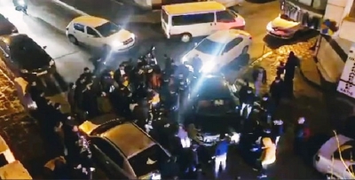 YİNE MOTOSİKLET KAZASI