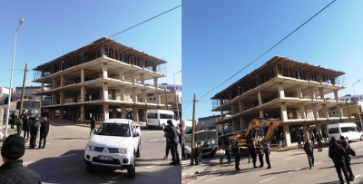 Yine yıkım gerginliği
