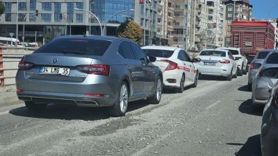 YOL “BETON” OLDU!
