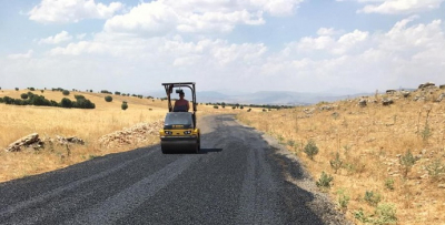 YOL YAMA ÇALIŞMALARI BAŞLADI