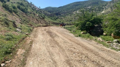 YOLÜSTÜ KÖYÜ’NÜN YOLU TEMİZLENDİ