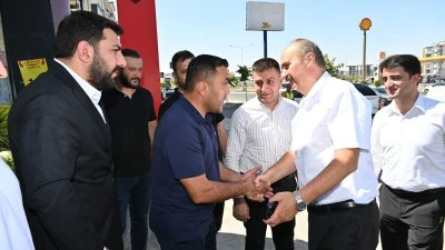 ZARAR G&Ouml;REN DEPOLARA VALİ ZİYARETİ