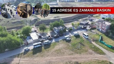 ZEHİR TACİRLERİNE OPERASYON: 18 TUTUKLAMA