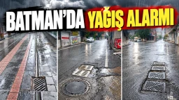 Batman’da yağış alarmı