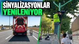 Sinyalizasyonlar yenileniyor