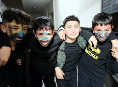 Çocuklar, geleneksel 'Sersal' kutlamalarına renk kattı 